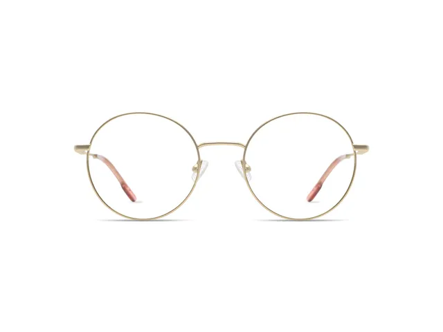 komono-jude-sonnenbrille-white-gold-rund-edelstahl-medium-fit image 1