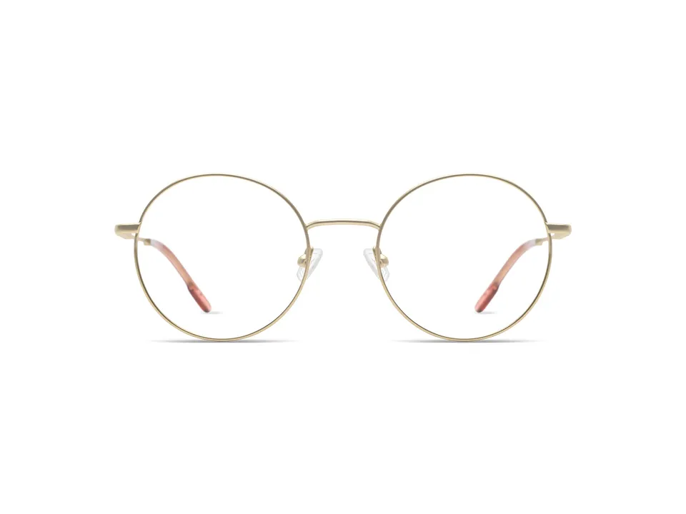 komono-jude-sonnenbrille-white-gold-rund-edelstahl-medium-fit image 1