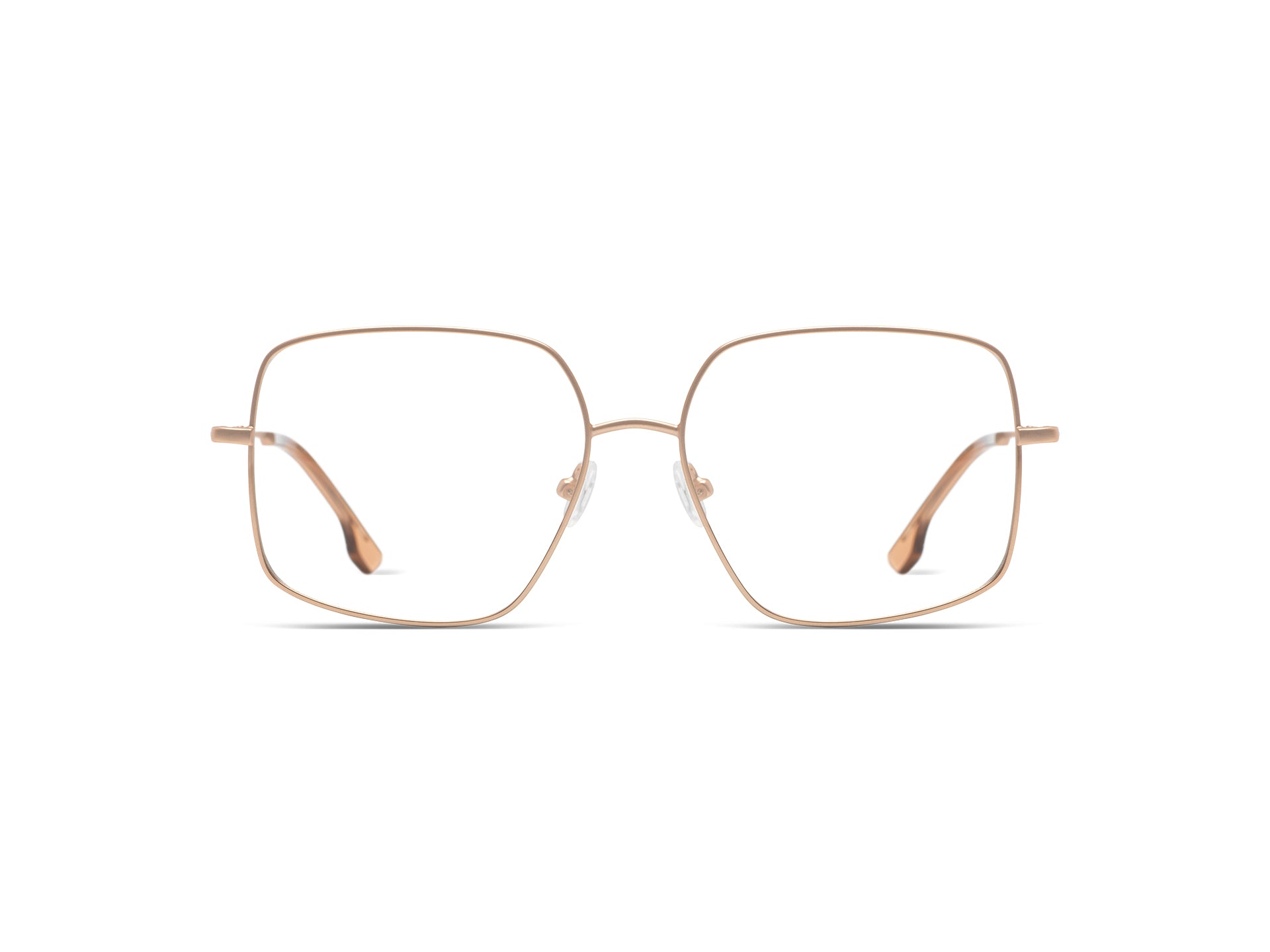 komono-amelia-rose-gold-sonnenbrille-quadratische-pilotenform-edelstahl-mit-acet image 1