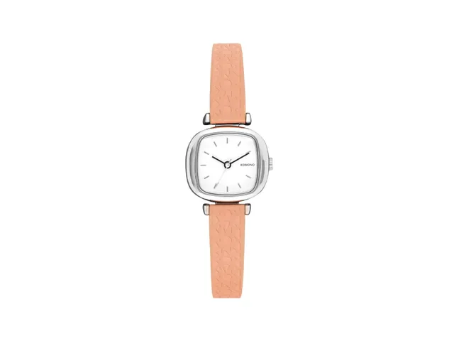 komono-moneypenny-monogram-silver-blush-uhr image 1