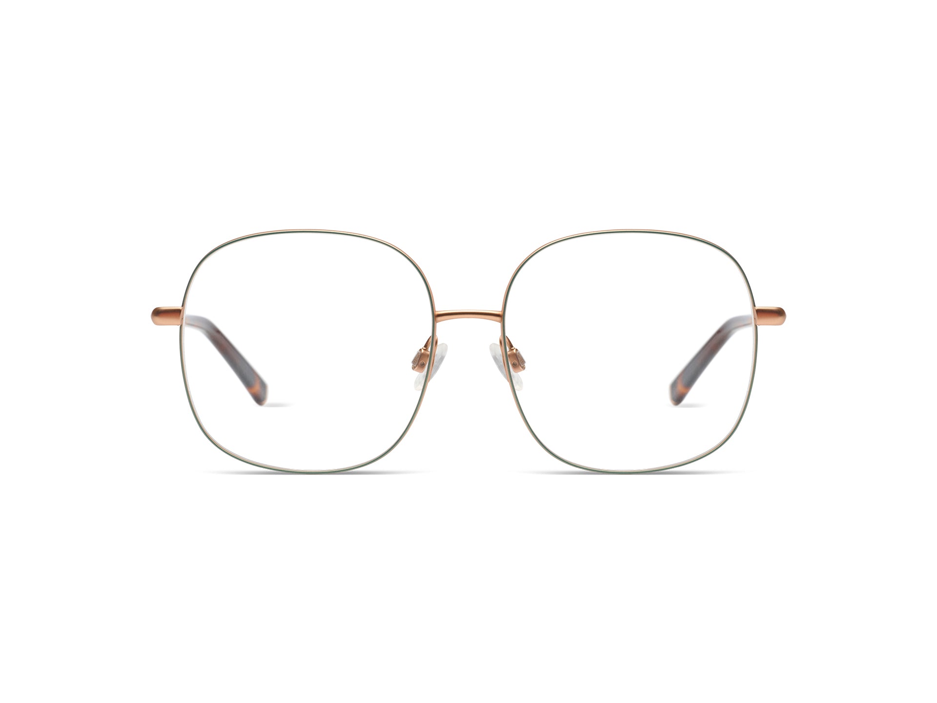 komono-aria-rose-gold-sage-titanbrille image 1