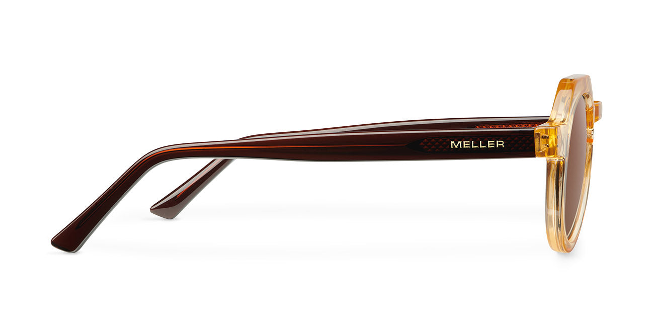 meller-hasan-yellow-sand-sechseckig-runde-sonnenbrille-bio image 3