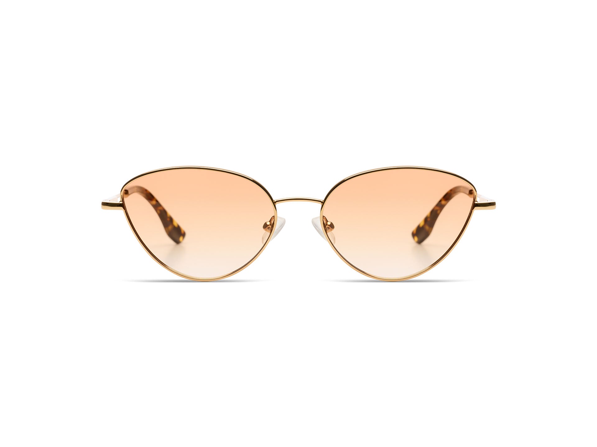 komono-nina-gold-glossy-cat-eye-sonnenbrille image 2