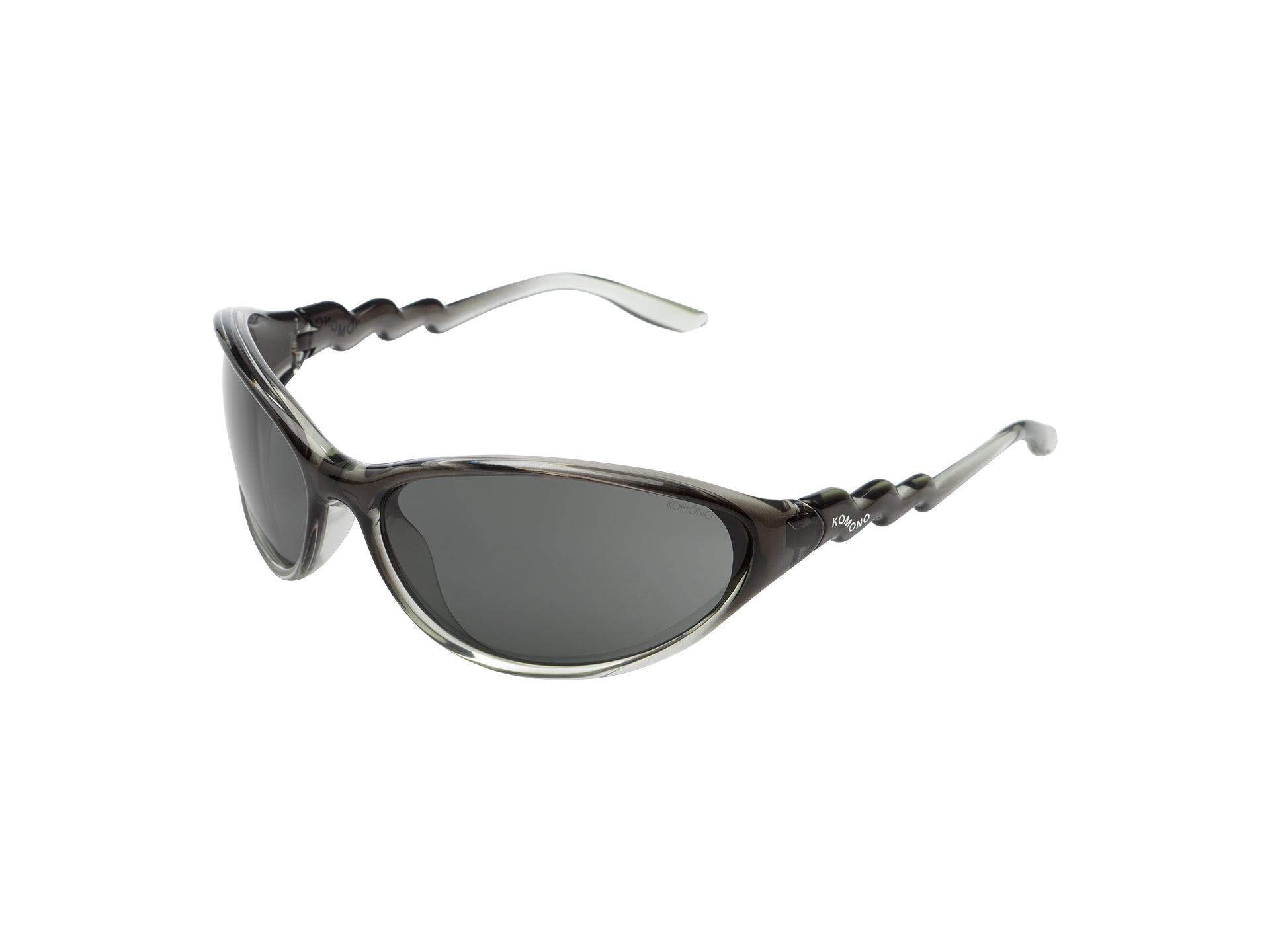 komono-glitch-grayscale-rave-inspirierte-sonnenbrille-aus-bio-nylon image 3