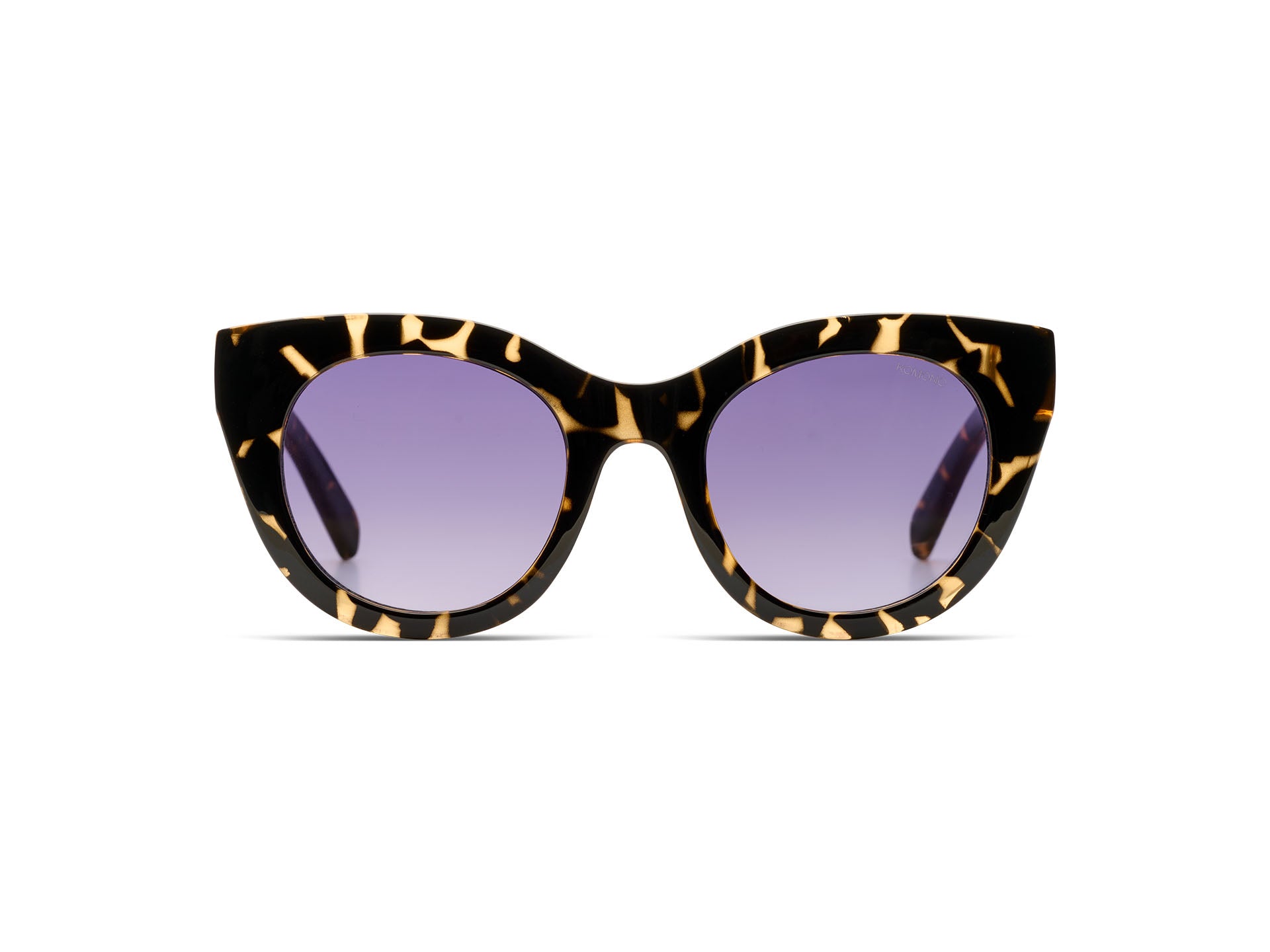 komono-louise-dark-tortoise-cateye-sonnenbrille-recyceltes-acetat image 2