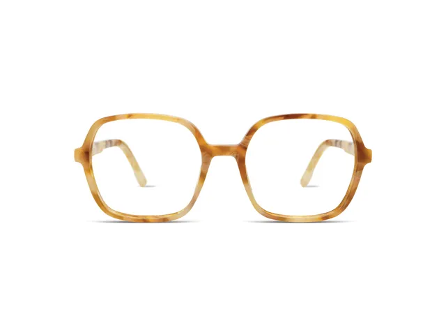 komono-petra-vintage-autumn-sonnenbrille-quadratische-oversize-fassung-schildpat image 1