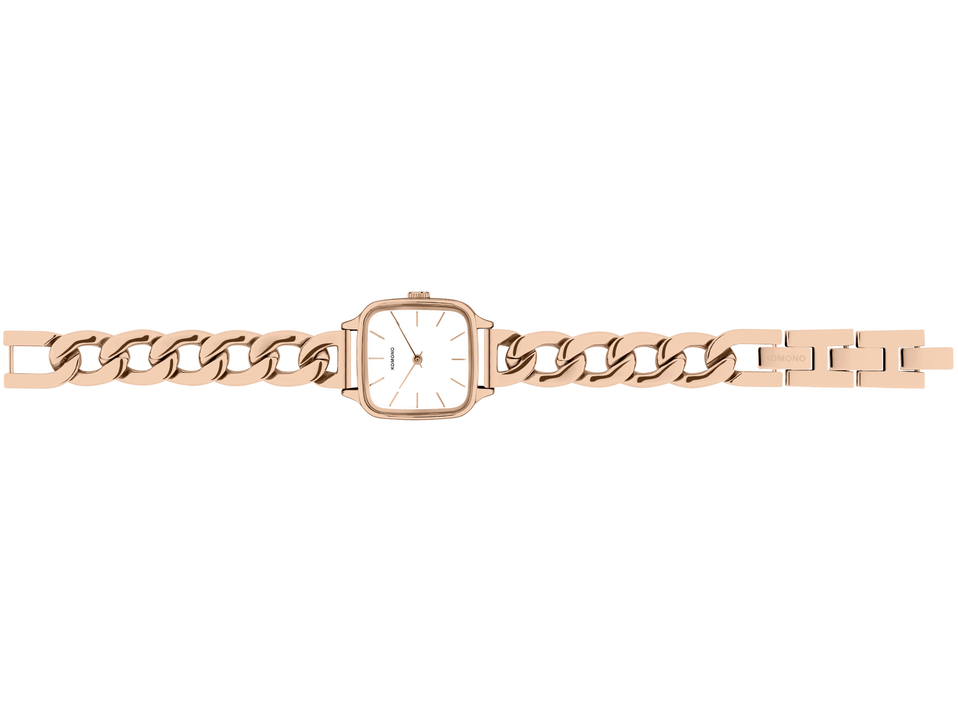 komono-kate-revolt-rose-gold-armbanduhr-edelstahl-mit-cable-muster image 4