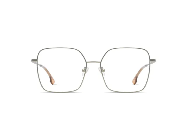 komono-audrey-sonnenbrille-silver-square-oversize image 1
