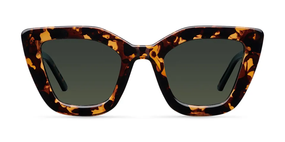 meller-azalee-tigris-olive-cat-eye-sonnenbrille image 1