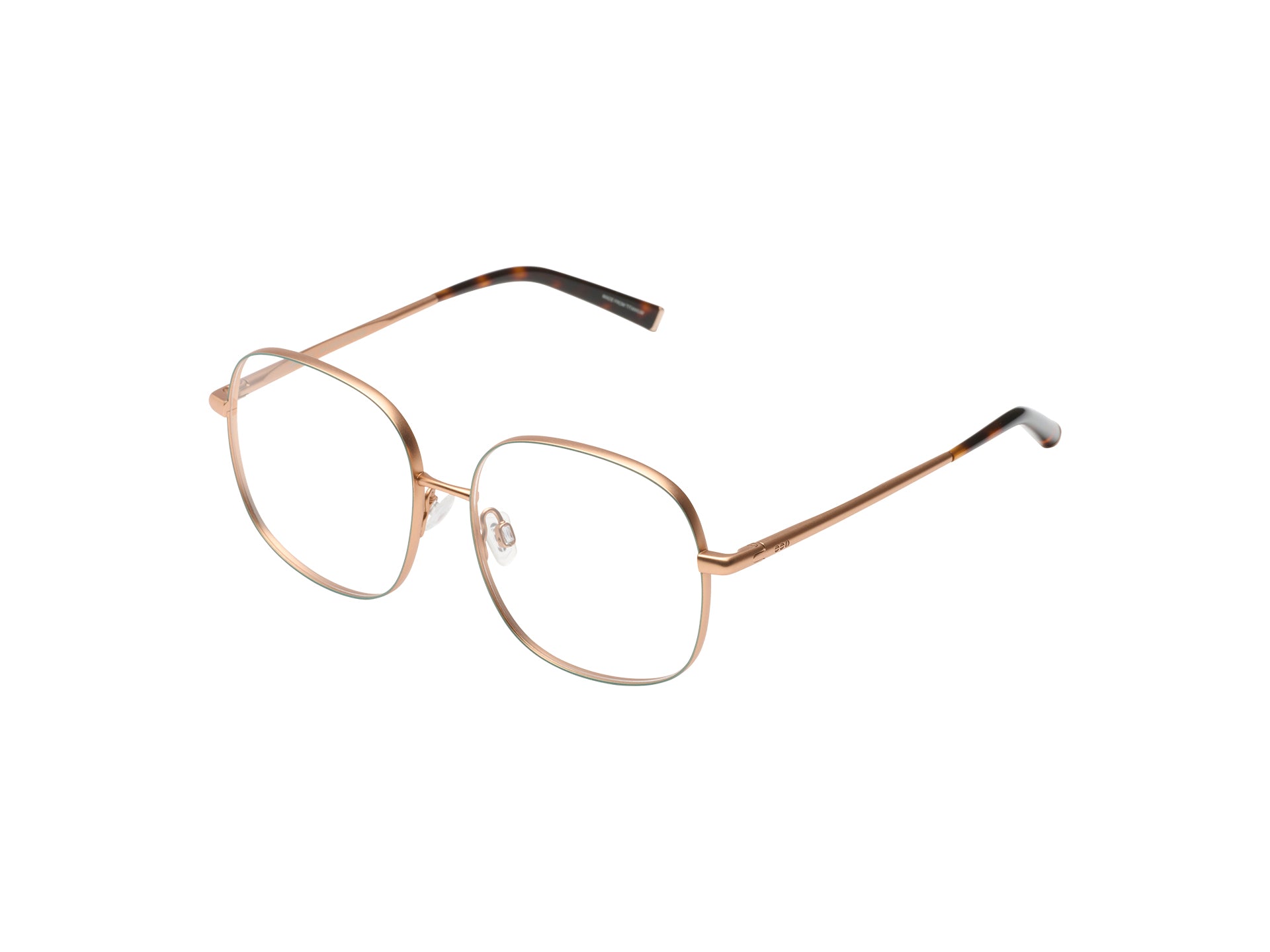 komono-aria-rose-gold-sage-titanbrille image 2