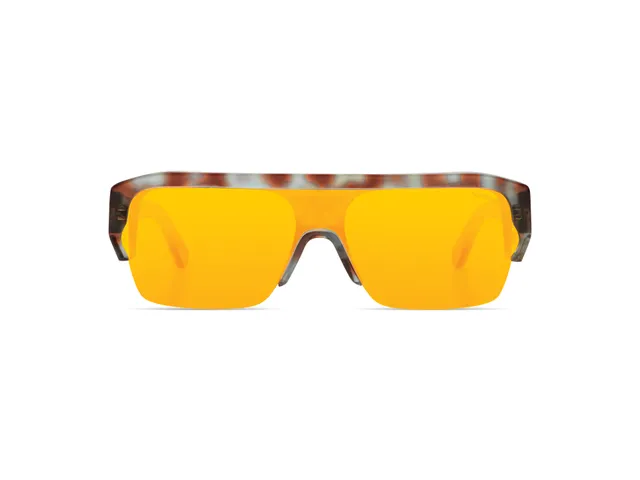 komono-aksel-blue-leopard-sonnenbrille-eckiger-rahmen-mit-shield-lens-design-gro image 1