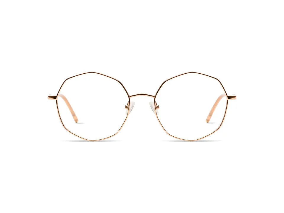 komono-sofia-rose-gold-glossy-rose-brillengestell image 1
