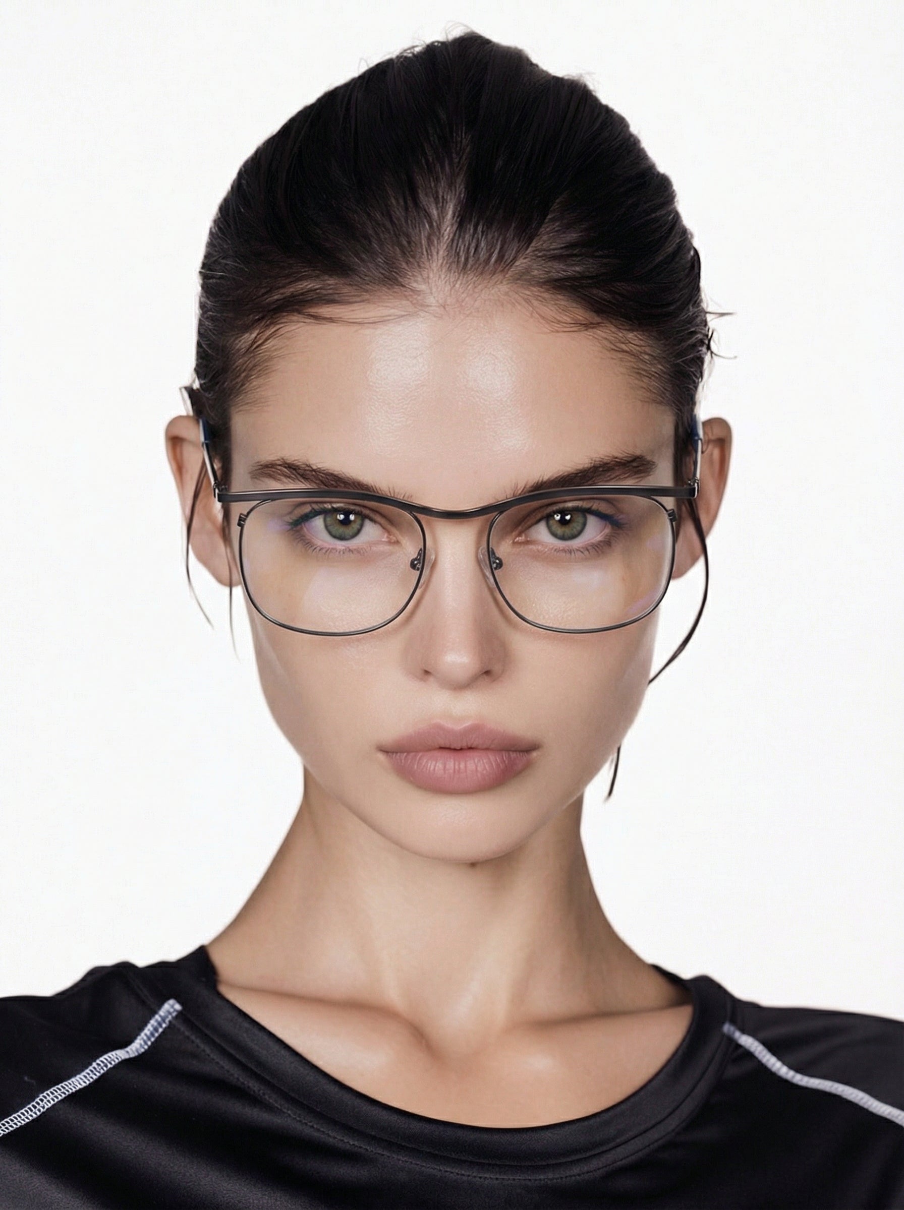 komono-justin-black-matte-brille-optik-fassung-in-matter-schwarz-optik image 3