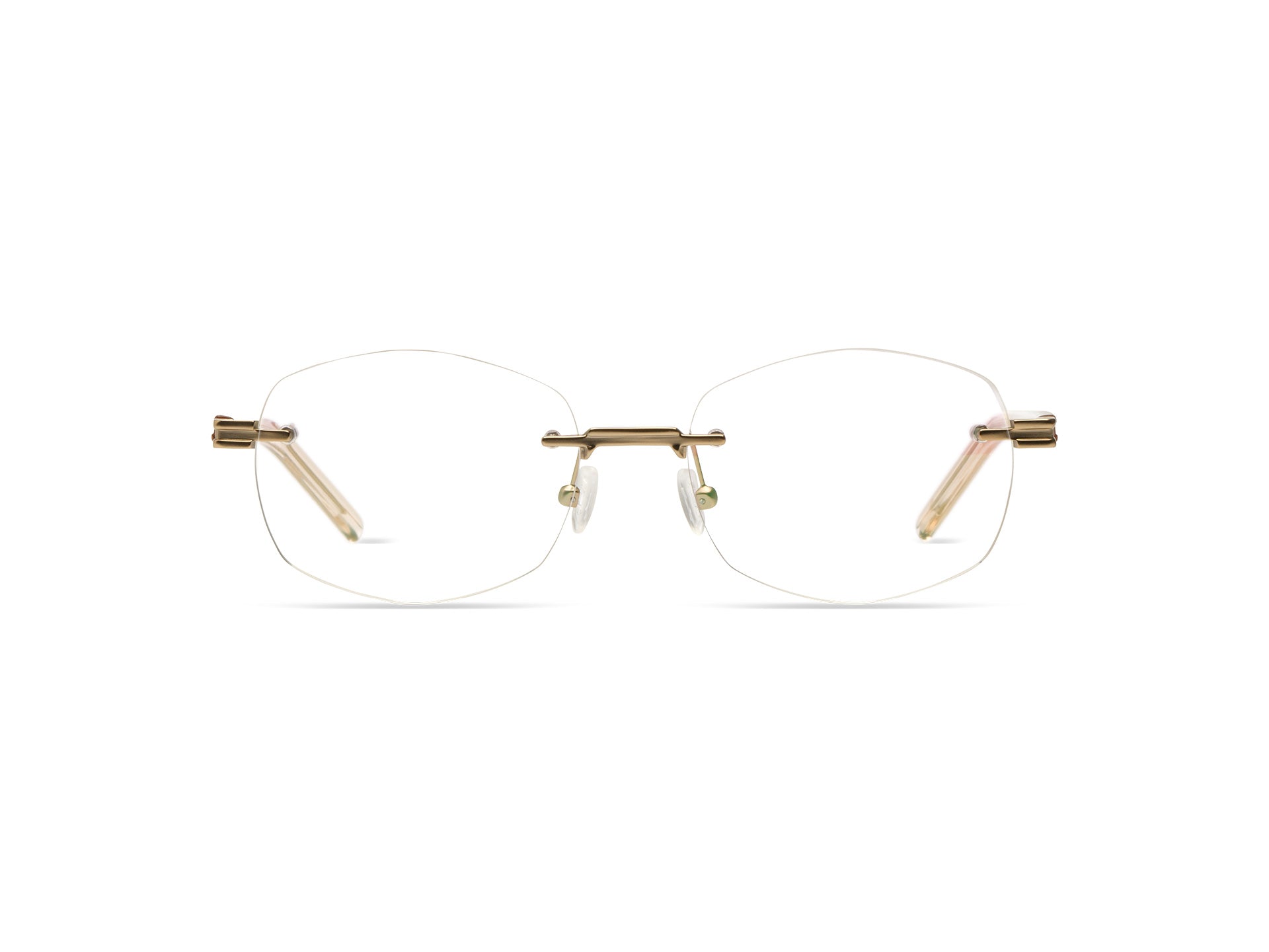 komono-rumi-white-gold-matte-brille-matte-fassung-rumi-serie image 1