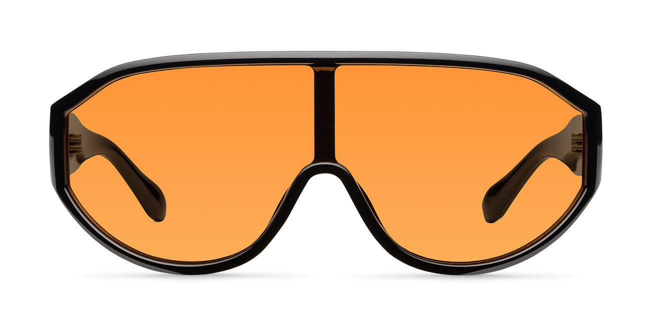 meller-zaki-sonnenbrille-black-orange-sportmodell-mit-umlaufendem-panorama-glas image 1