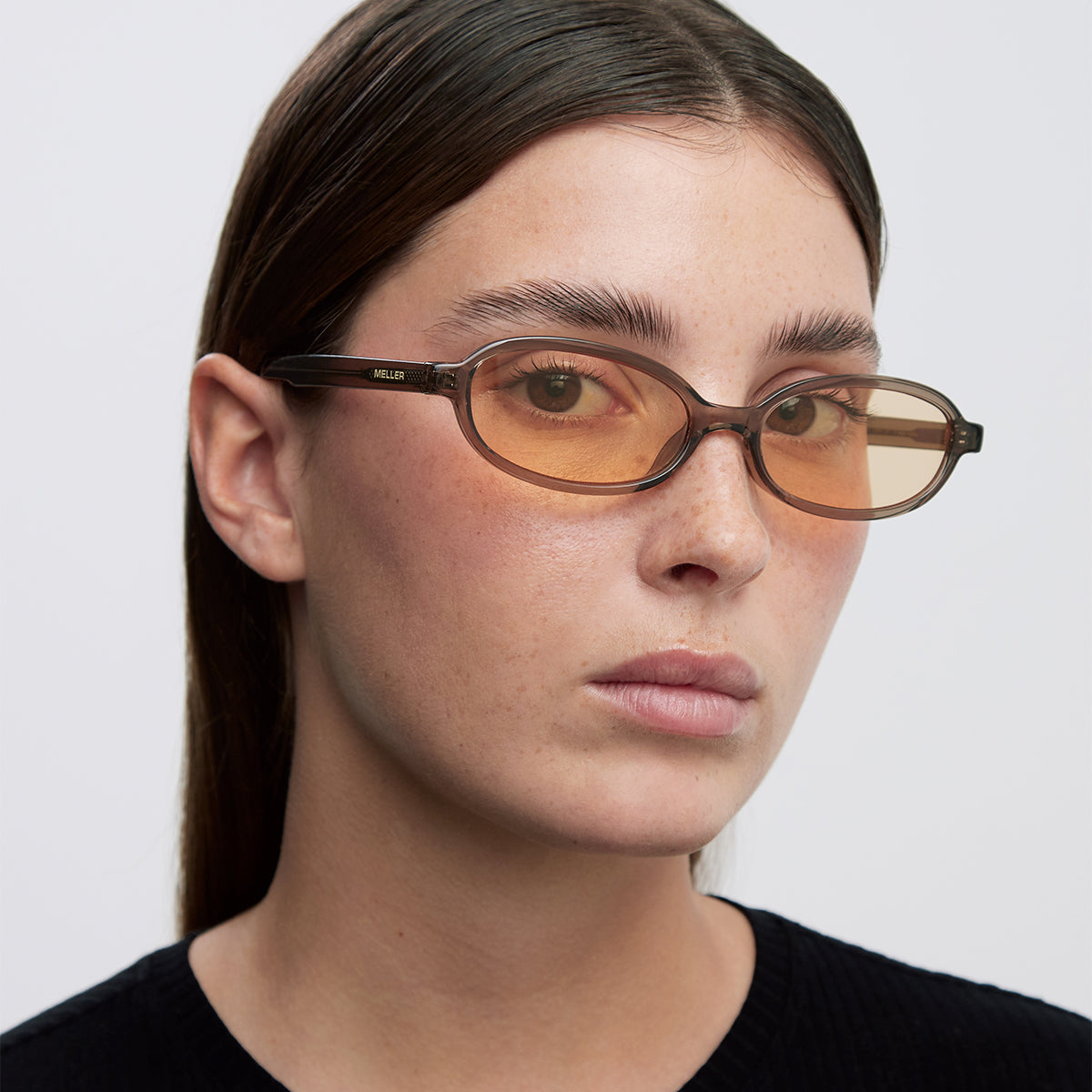 meller-osei-camel-yellow-sonnenbrille-rechteckig-gelb-braun image 5