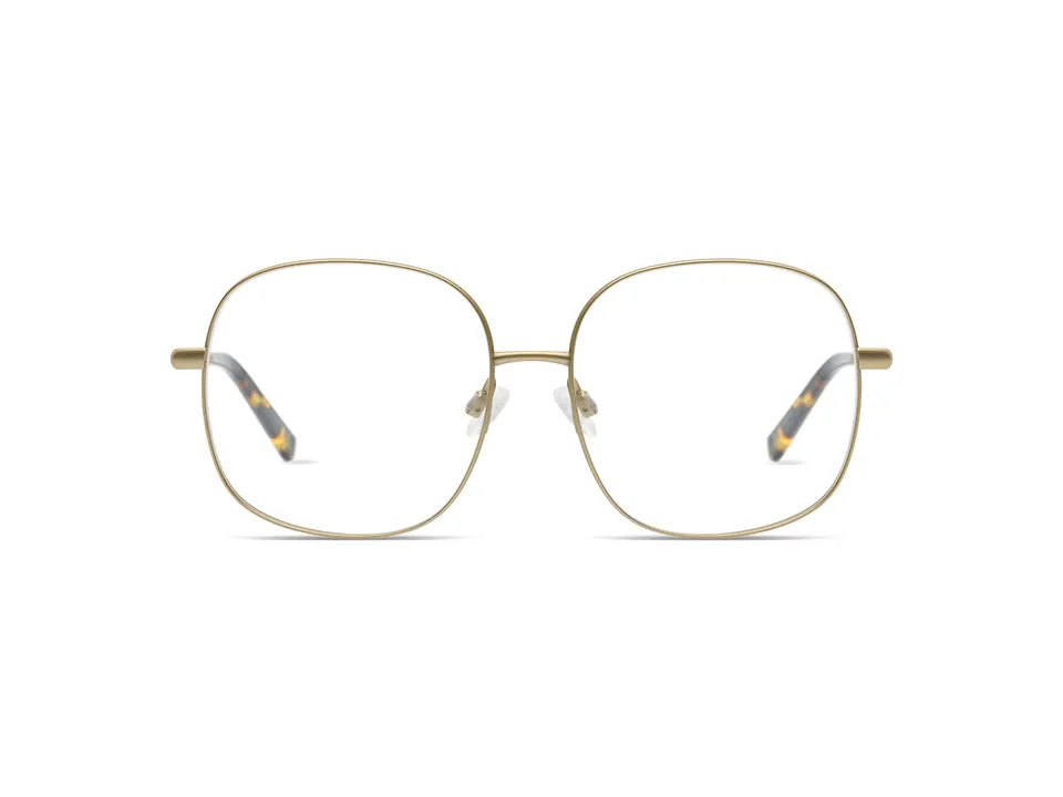 komono-aria-white-gold-titan-brille image 1