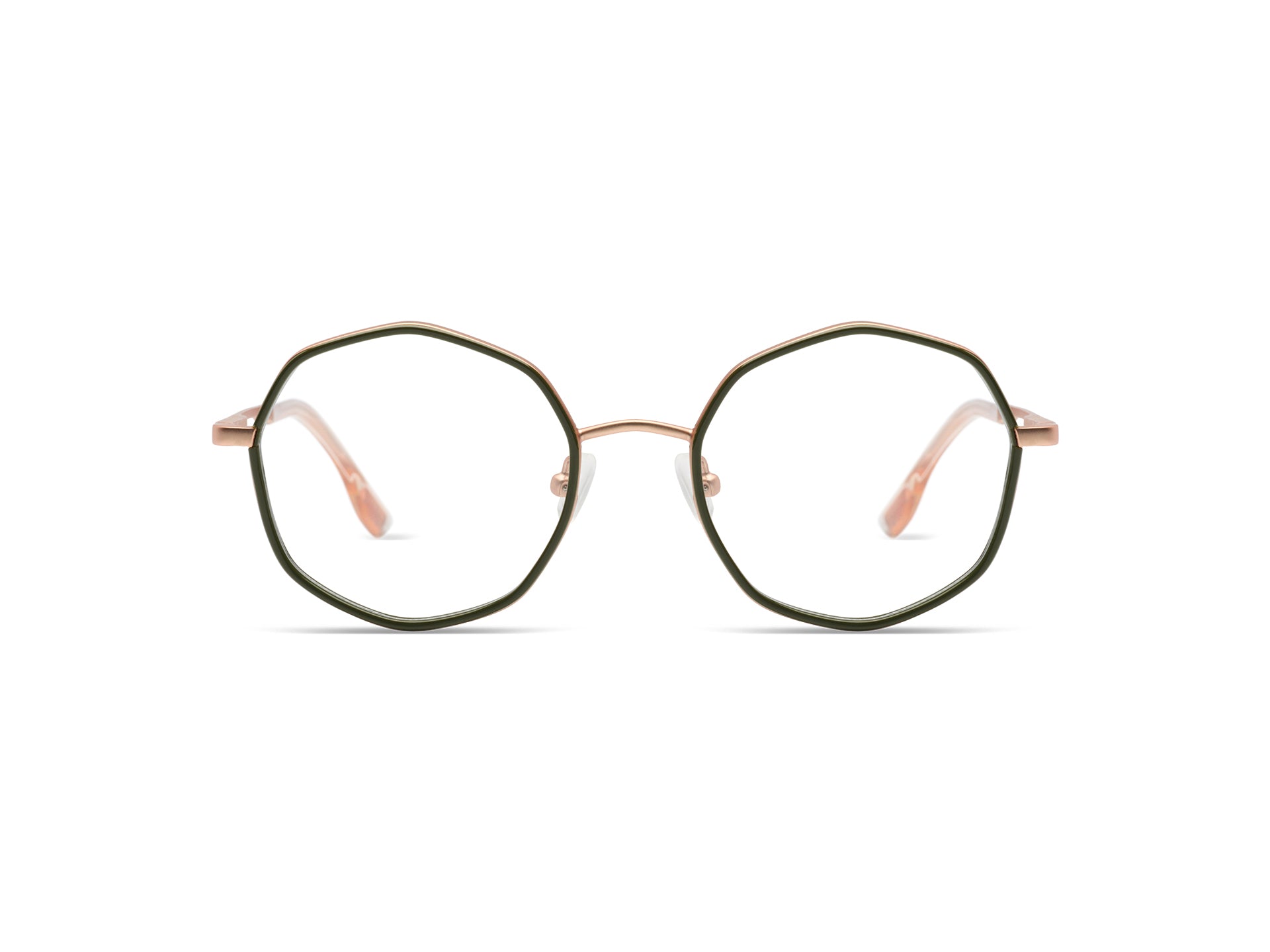 komono-sofia-slims-khaki-rose-gold-brille-schlanke-fassung image 1