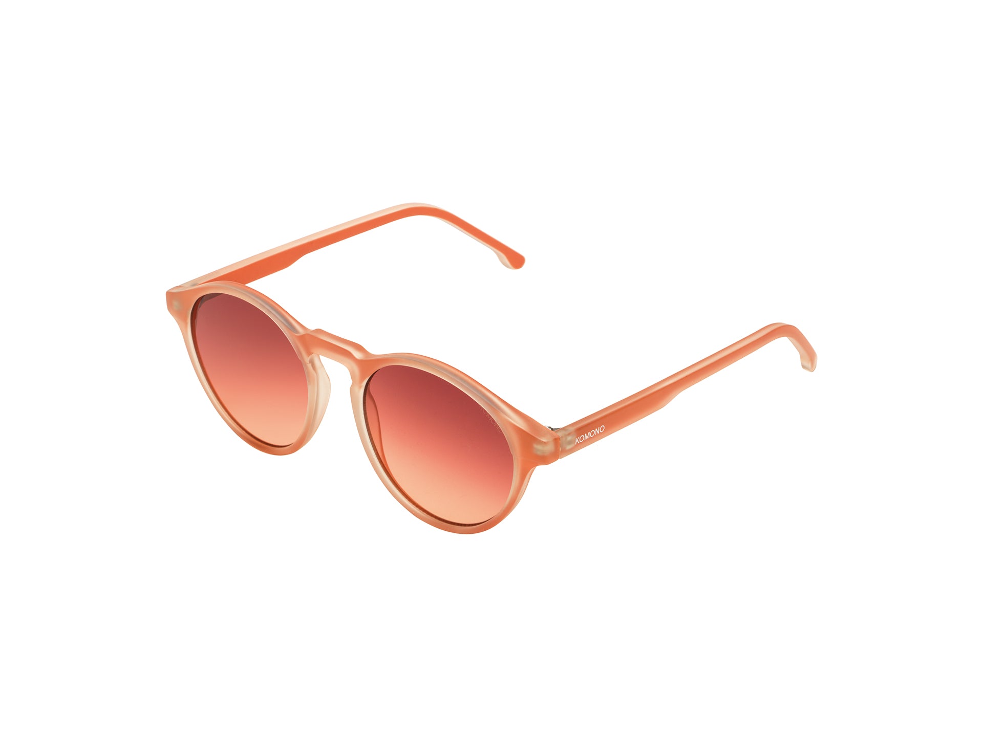 komono-devon-sonnenbrille-velvet-coral-rund-small image 2