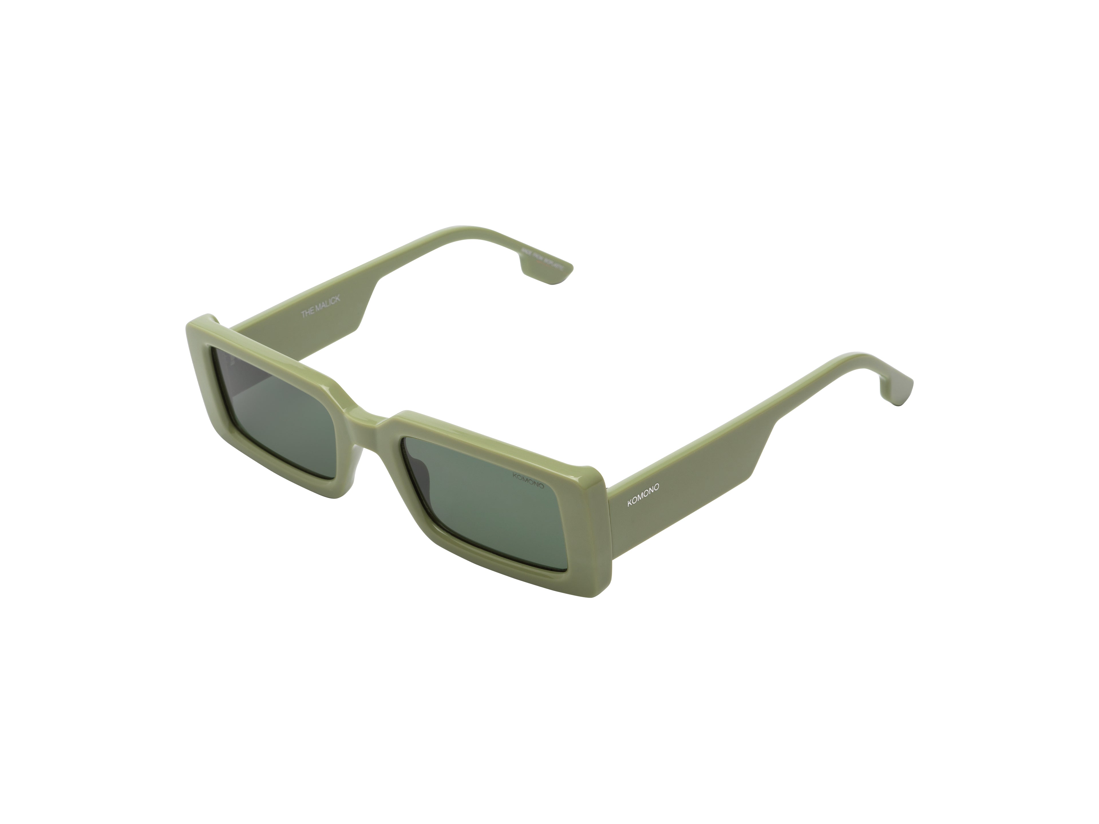 komono-malick-moss-sonnenbrille-rechteckig-gr-n-bio-nylon-medium image 2
