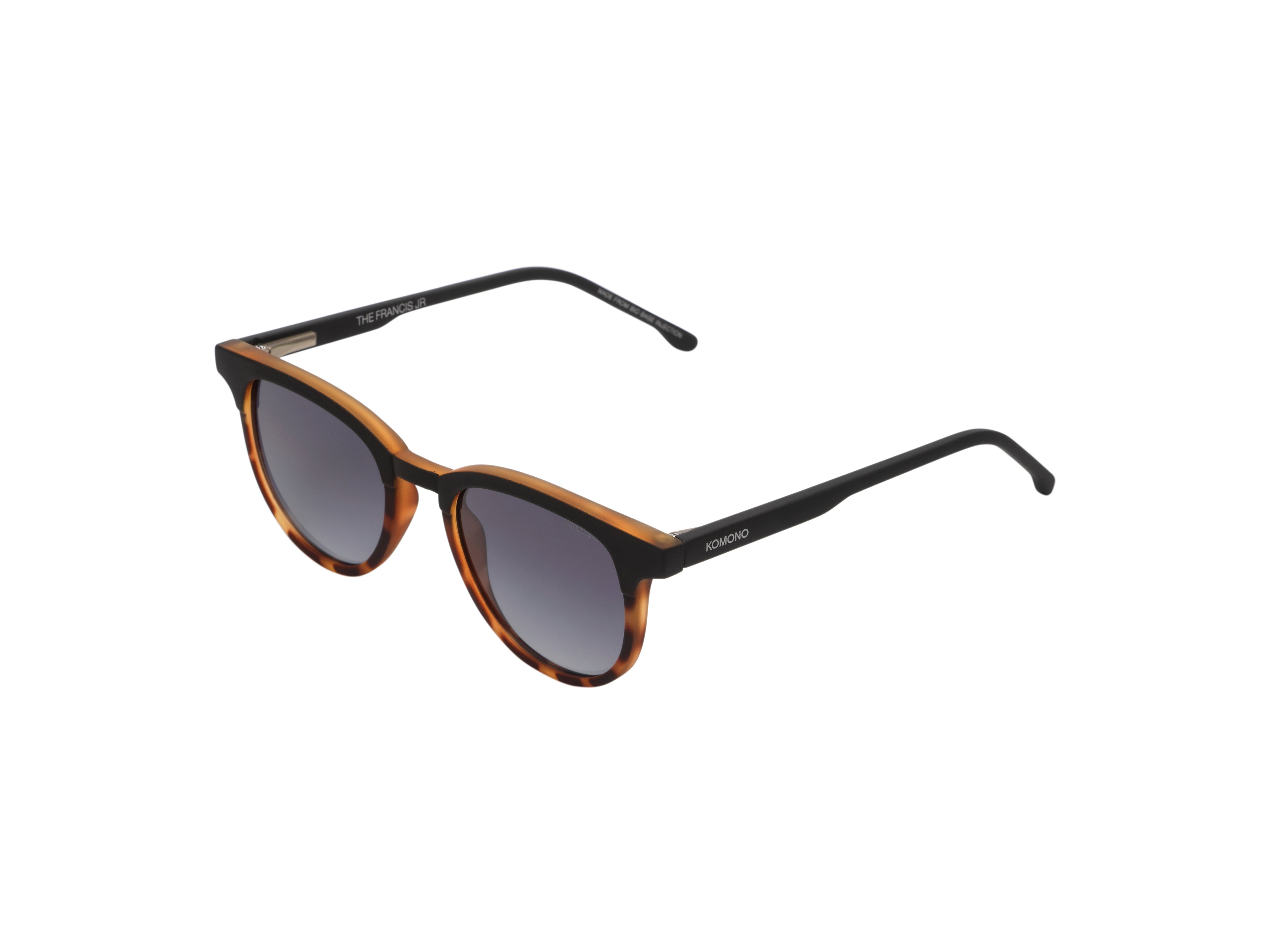 komono-francis-jr-matte-black-tortoise-kinder-sonnenbrille image 2