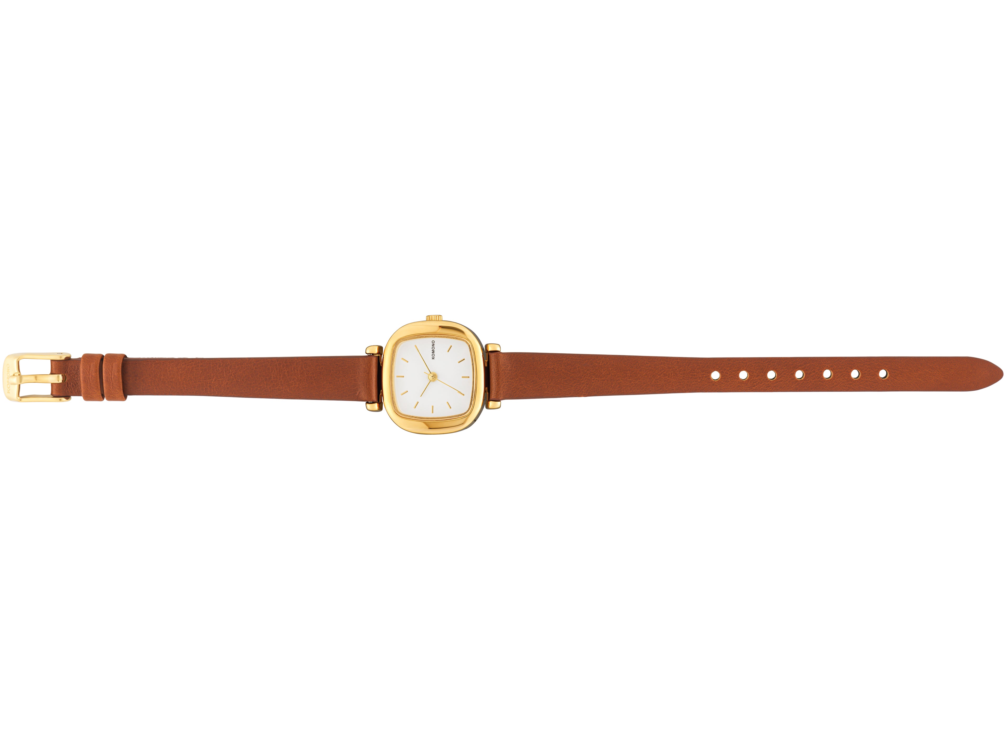 komono-moneypenny-sonnenbrille-gold-tan image 4