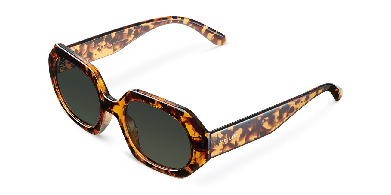 meller-makena-tigris-olive-sonnenbrille-oversized-rund-in-schildpatt-gr-n image 2