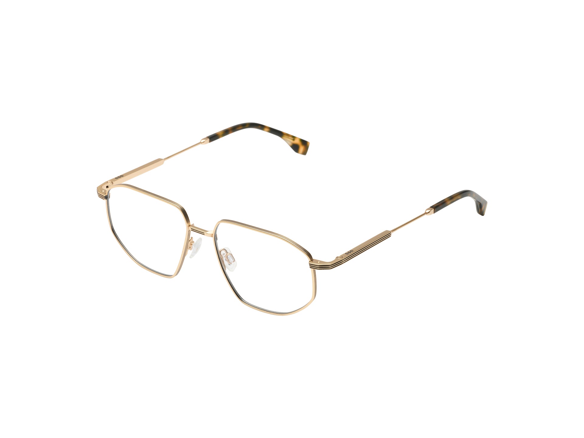 komono-axel-gold-giraffe-titan-brille image 2