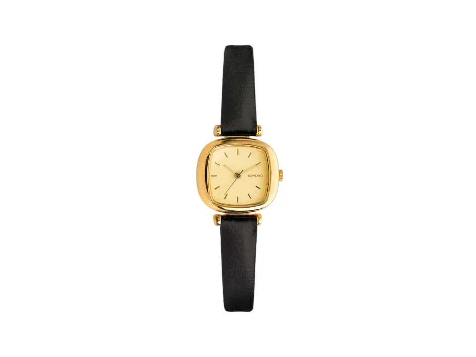 komono-moneypenny-gold-black-damenuhr image 1