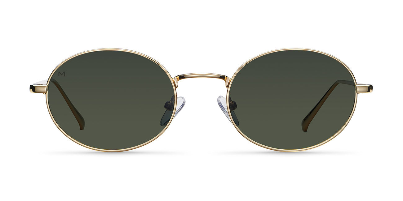 meller-oni-gold-olive-sonnenbrille-oval-metall-vintage image 1