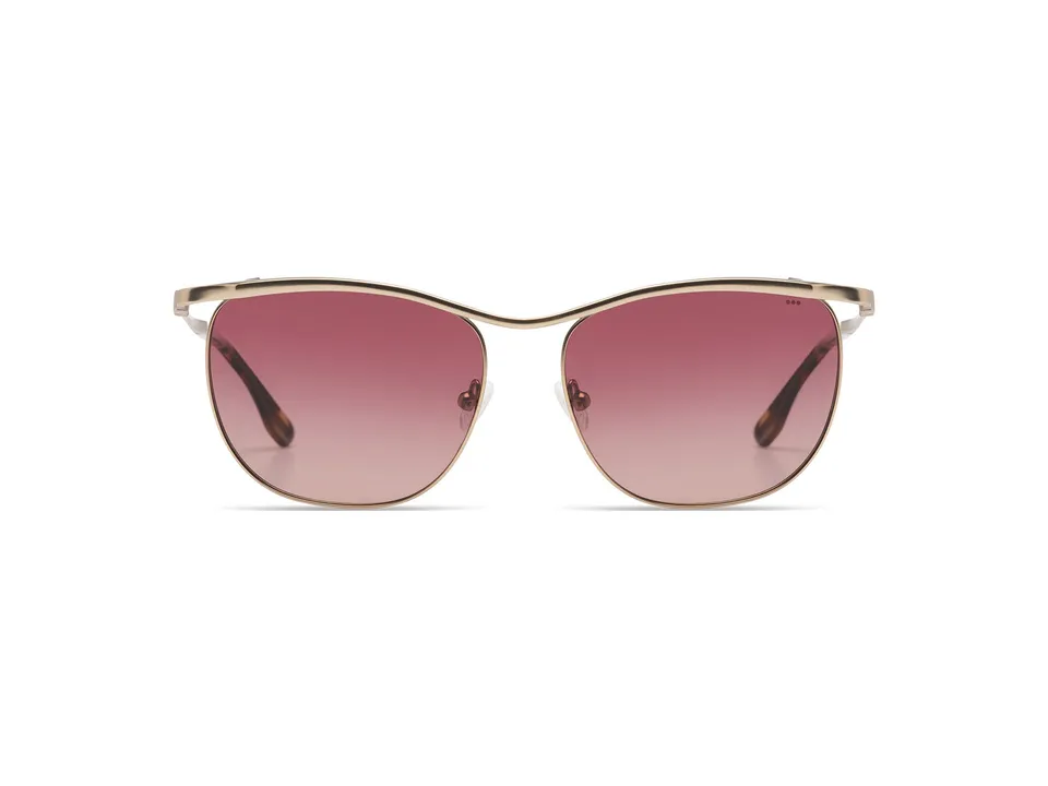 komono-rory-white-gold-matte-sonnenbrille image 1