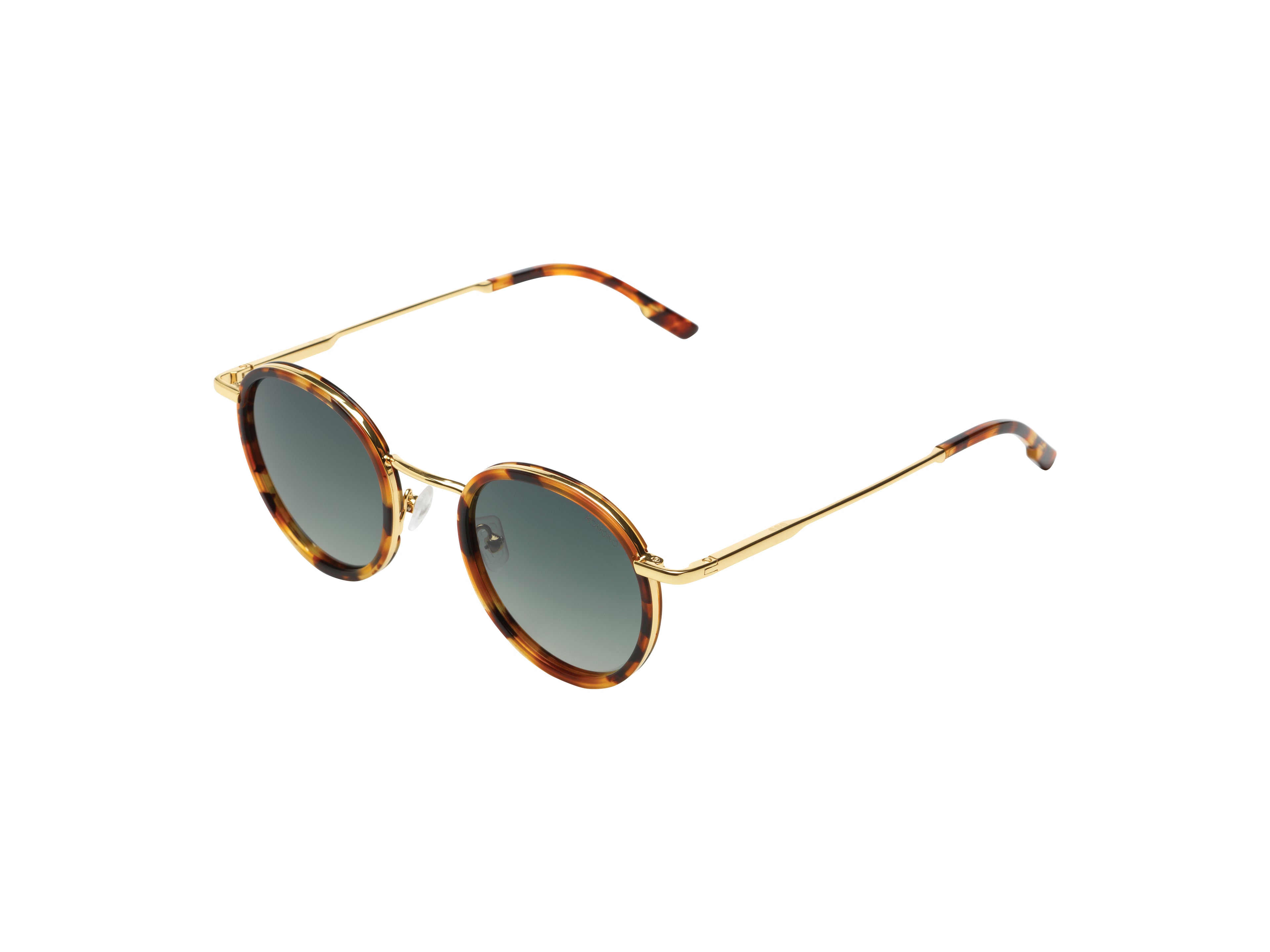 komono-pete-maple-gold-panto-sonnenbrille-edelstahl-mit-azetat-tips-polarisiert- image 2