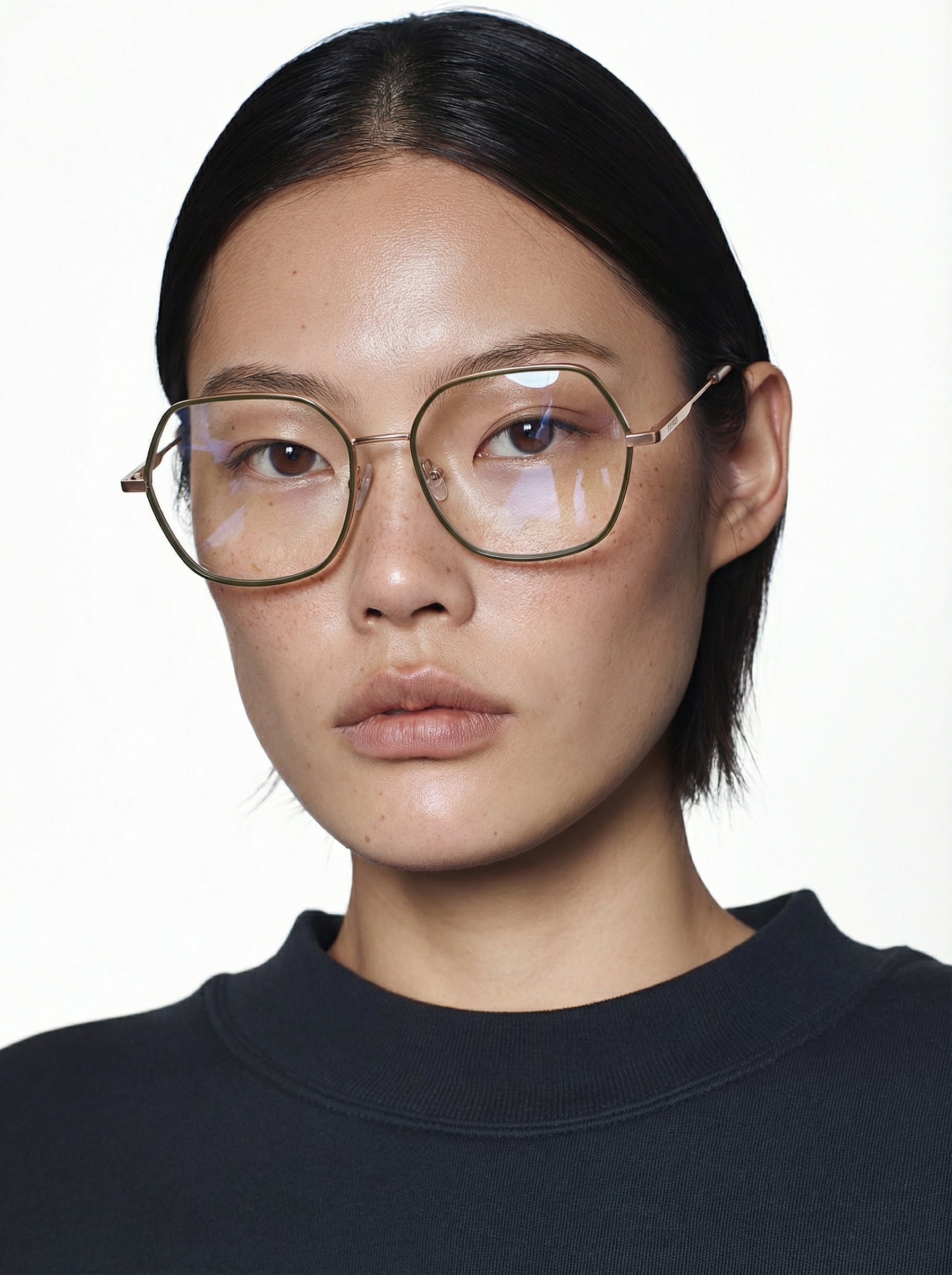 komono-ella-rose-gold-khaki-sonnenbrille image 5