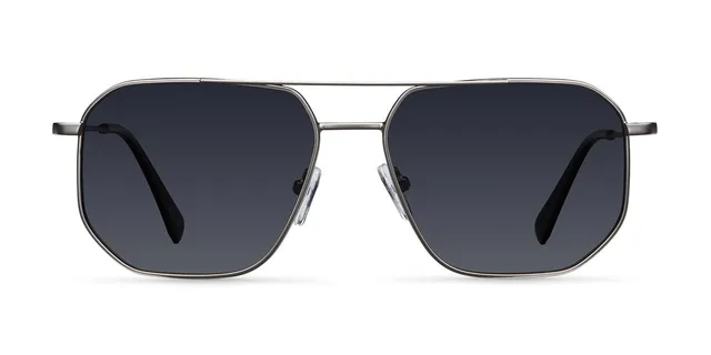 meller-bina-matte-gun-carbon-ovale-sonnenbrille-biobasiert image 1