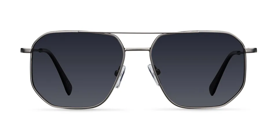 meller-bina-matte-gun-carbon-ovale-sonnenbrille-biobasiert image 1