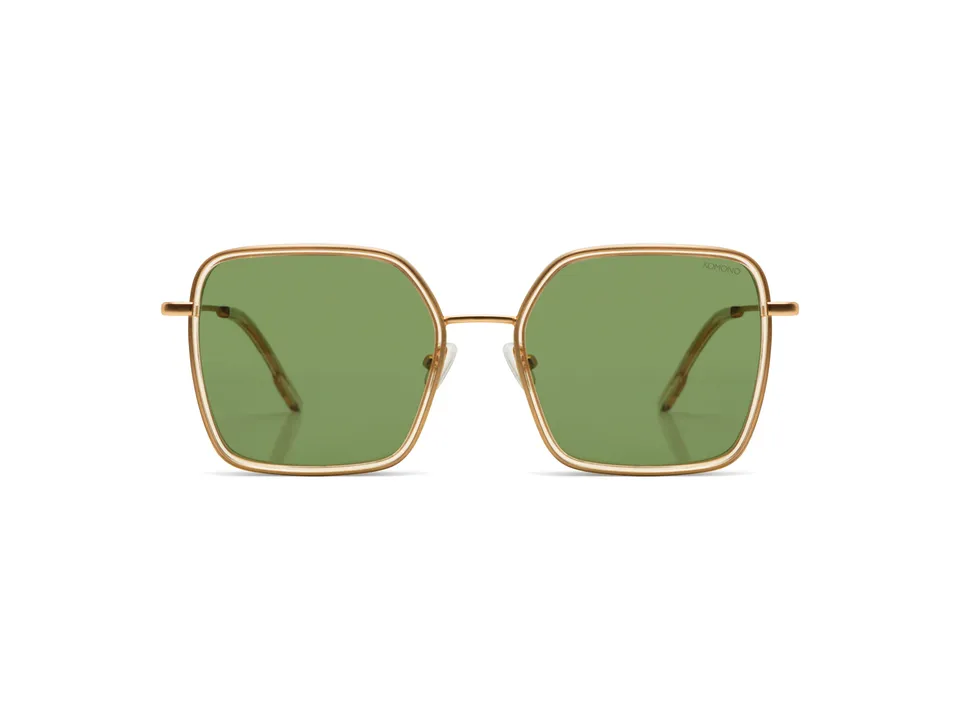 komono-audrey-champagne-rose-gold-matte-sonnenbrille image 1
