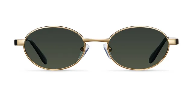 meller-kadi-gold-olive-sonnenbrille-oval-metallgestell-braune-gl-ser image 1