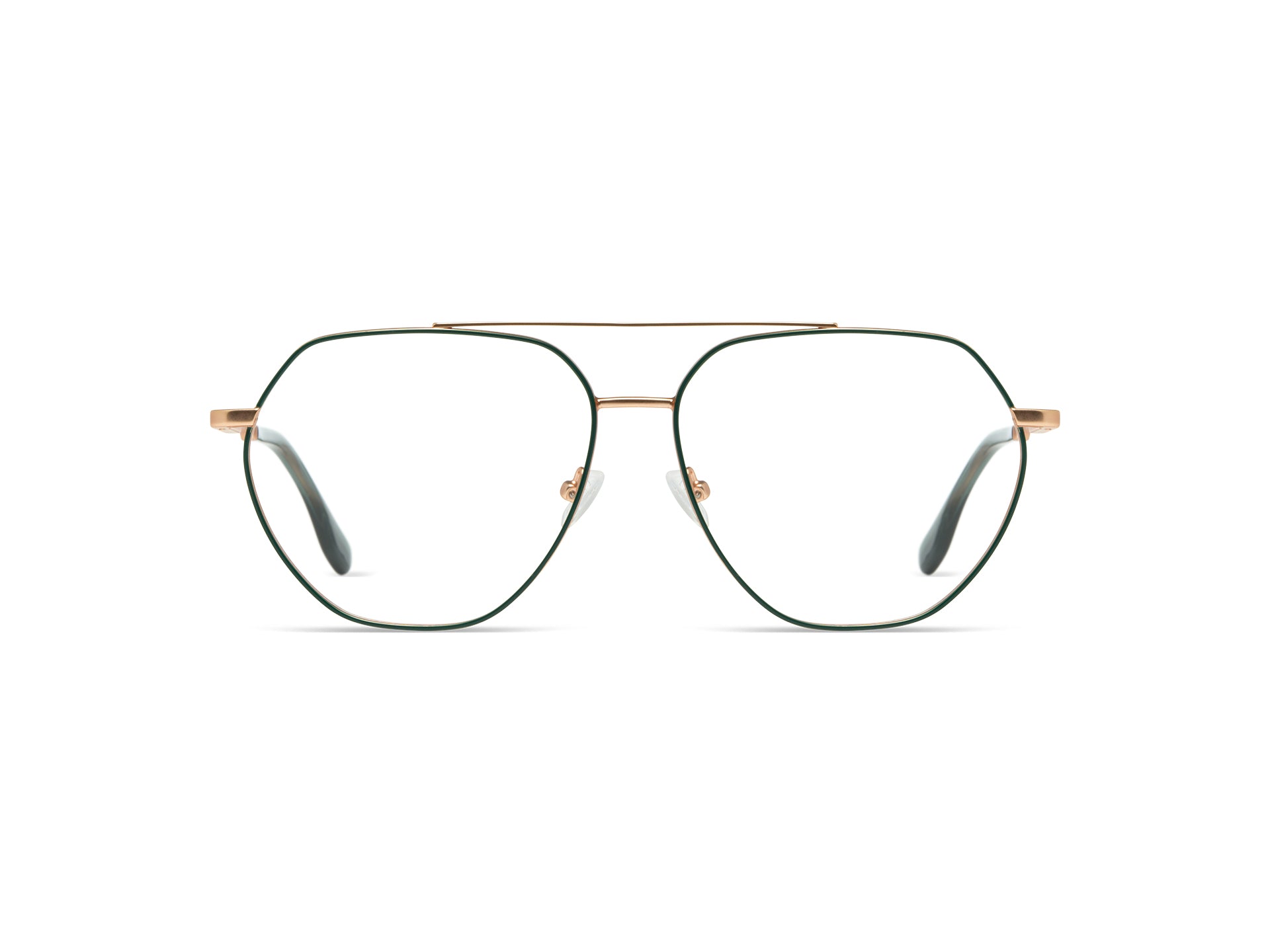 komono-marlowe-rose-gold-matte-teal-brille image 1