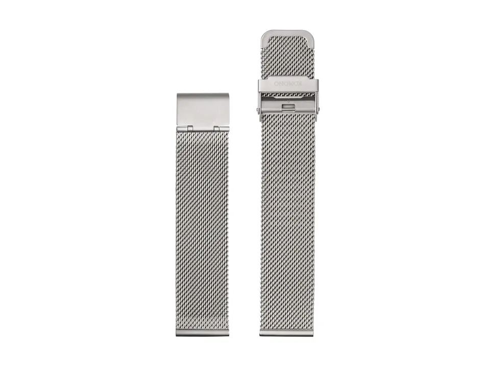 komono-strap-20-silver-mesh-uhrenarmband image 1