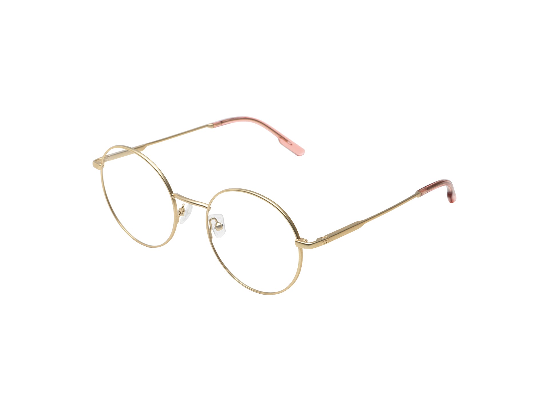 komono-jude-sonnenbrille-white-gold-rund-edelstahl-medium-fit image 2