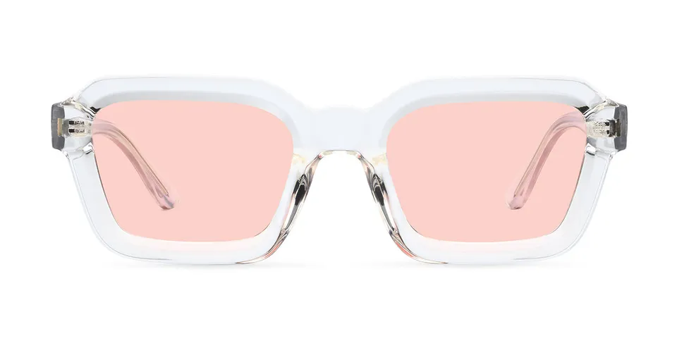 meller-nayah-minor-peach-sonnenbrille-quadratische-bio-fassung-mit-70er-design-u image 1