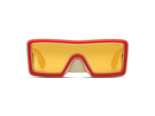 komono-x-walter-van-beirendonck-ufo-white-ultra-orange-sonnenbrille-aus-bio-plas image 1