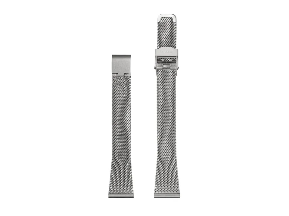 komono-strap-16-silver-mesh-edelstahl-uhrenarmband-mit-quick-change-schlie-e image 1