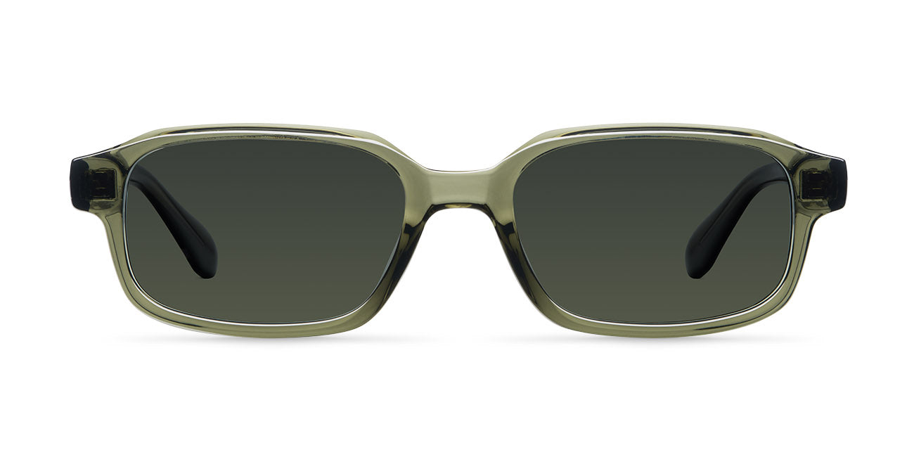 meller-kya-stone-olive-sonnenbrille-oversized-rechteckig-in-gr-n image 1