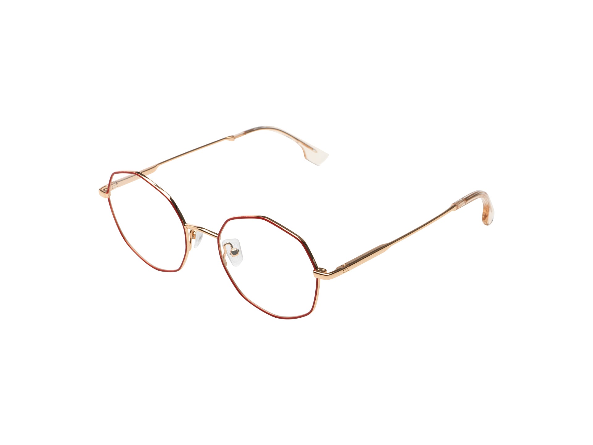 komono-sofia-slims-brick-rose-gold-oktagon-sonnenbrille image 2