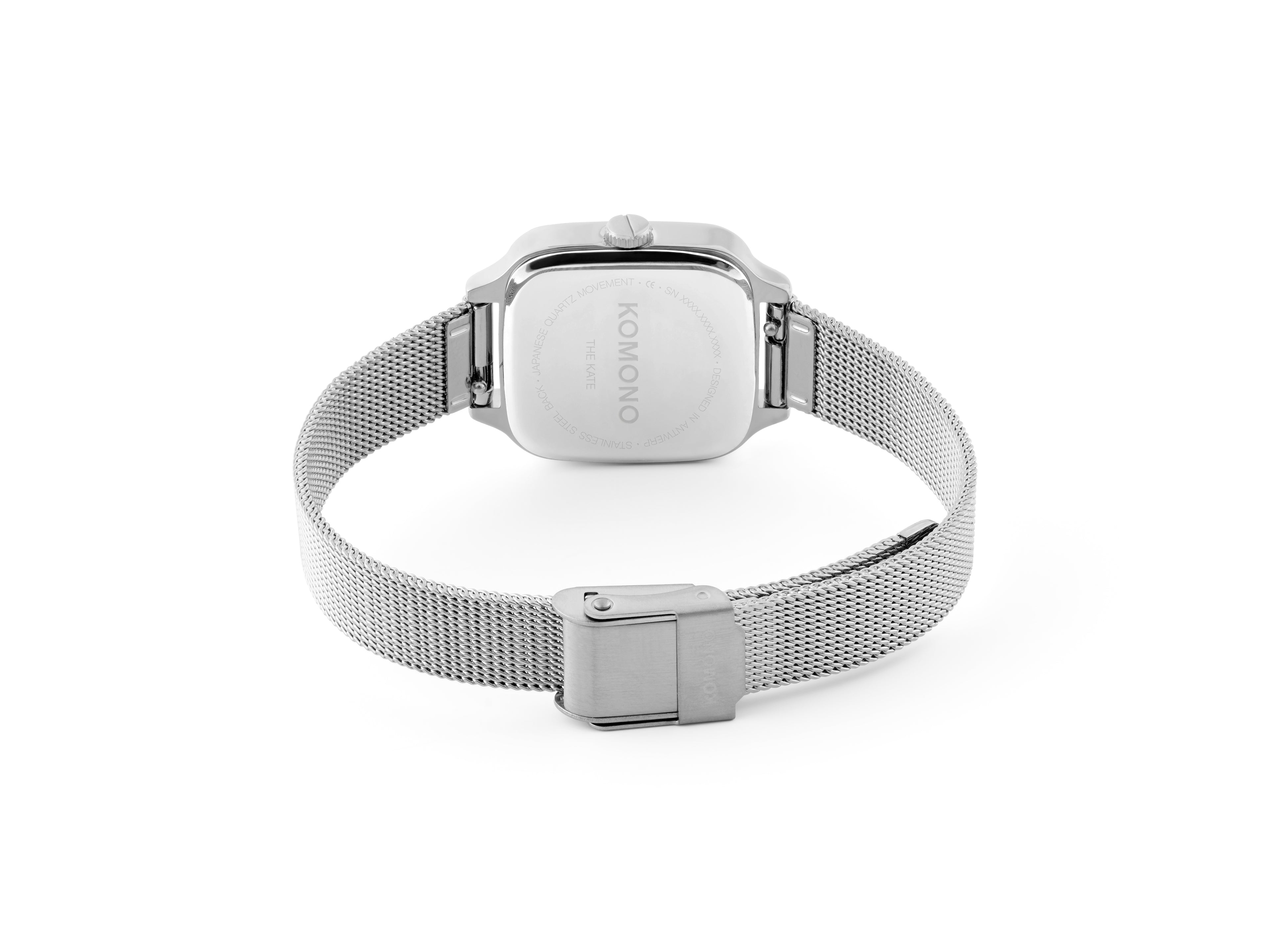 komono-kate-flower-royale-silver-lilac-armbanduhr image 4
