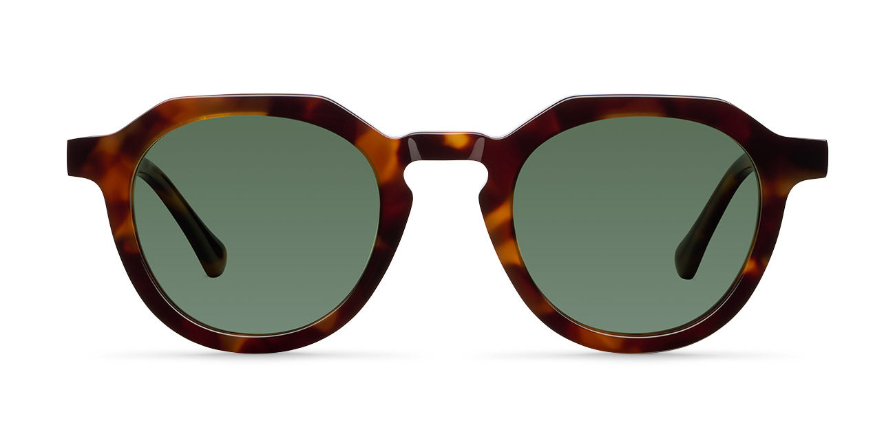 meller-eye-caramel-olive-pantos-sonnenbrille-mit-acetatgestell-und-gr-nen-gl-ser image 1