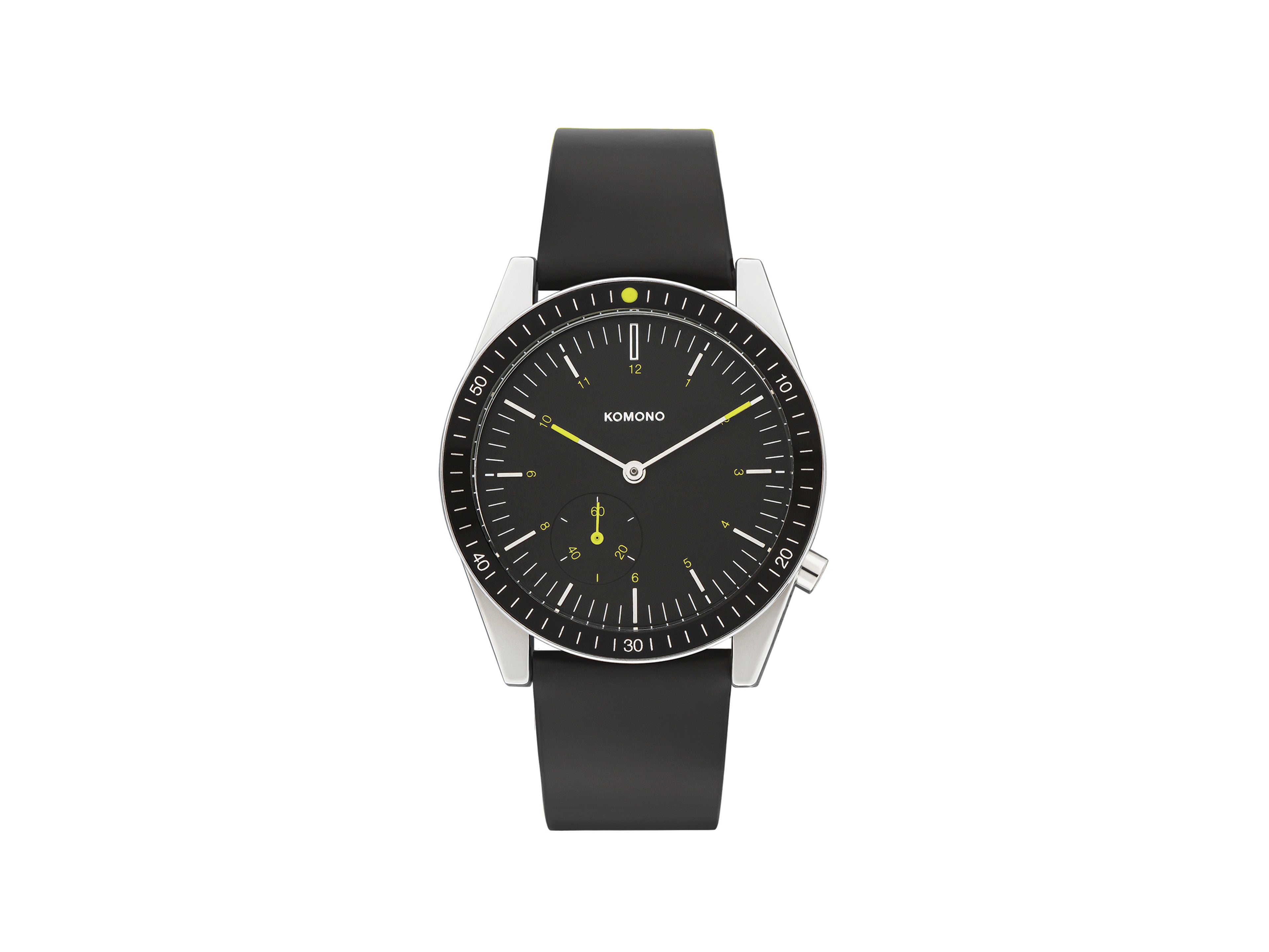 komono-ray-legacy-herrenuhr-leder-black image 1