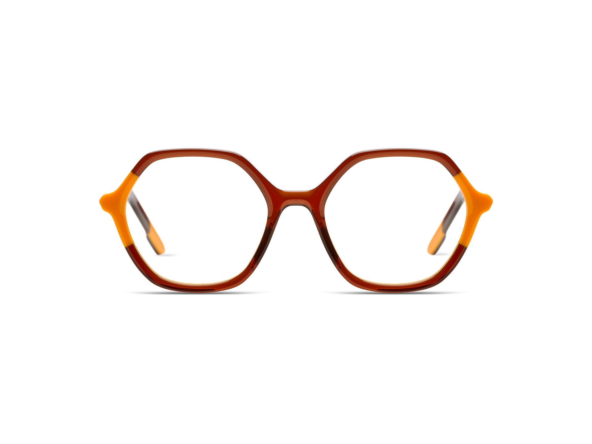 komono-lara-neon-orange-copper-brille-optisches-gestell image 1