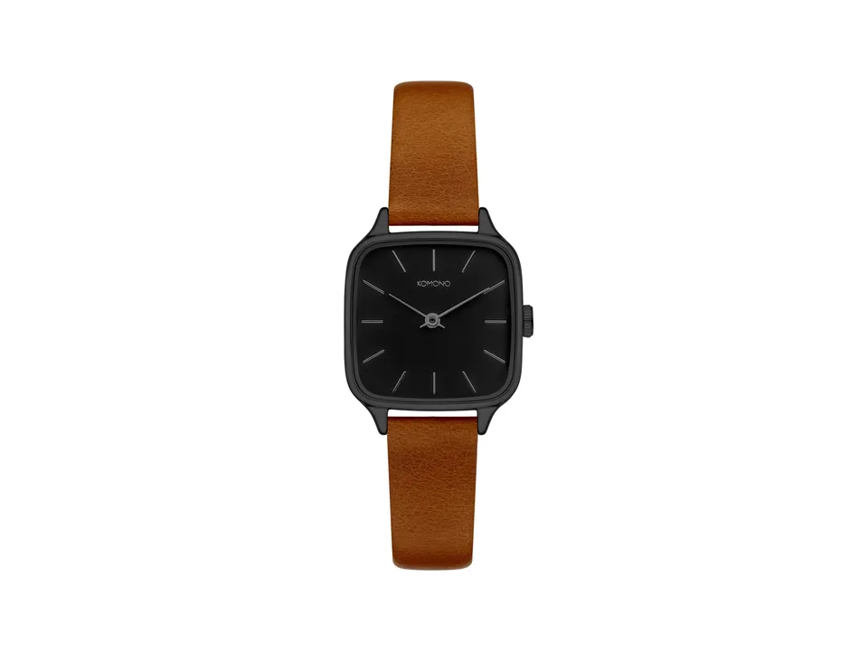 komono-kate-black-cognac-uhr image 1